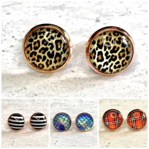 12mm Stud Earrings