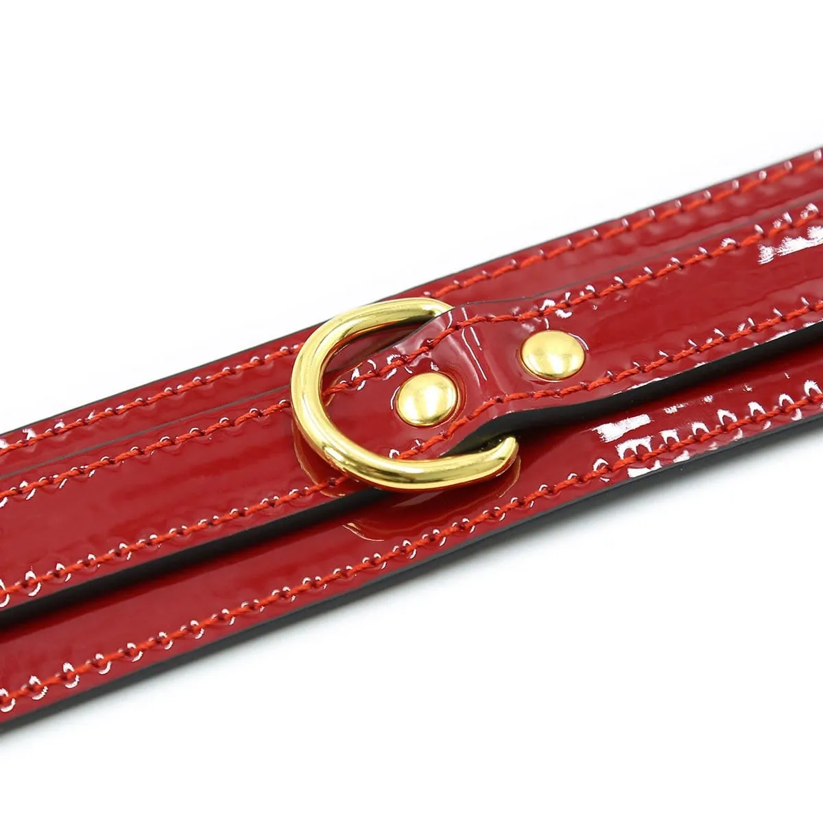 1870MQ      Candy Apple Gold Standard Ankle Cuffs