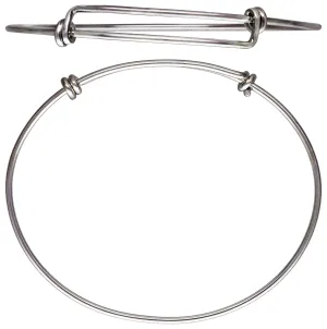 Adjustable Charm Bangle