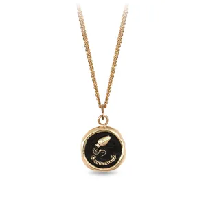 Aquarius 14K Gold Zodiac Talisman