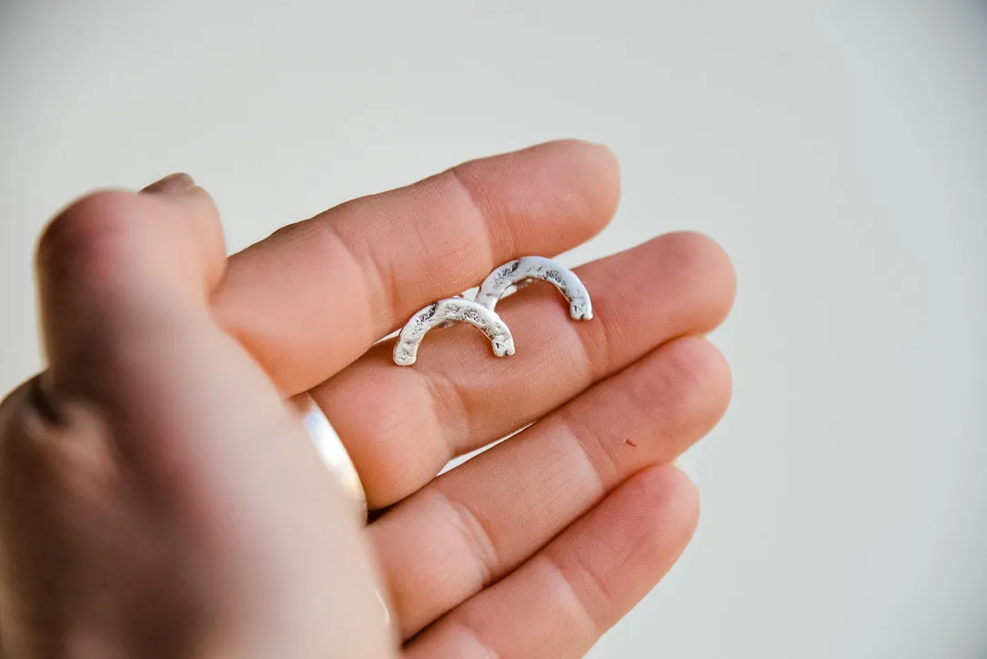 Arch Studs Silver