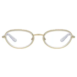 Area Nyc Ladies Oval Clear Eyeglasses AREA1C4OPT