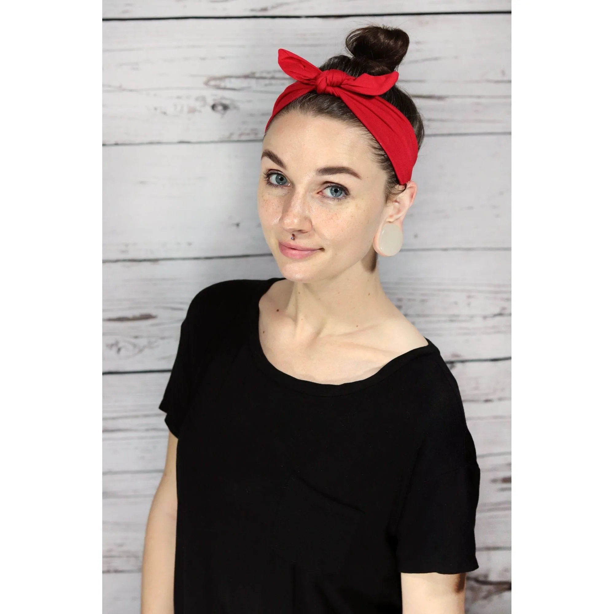 Black Bow Headband