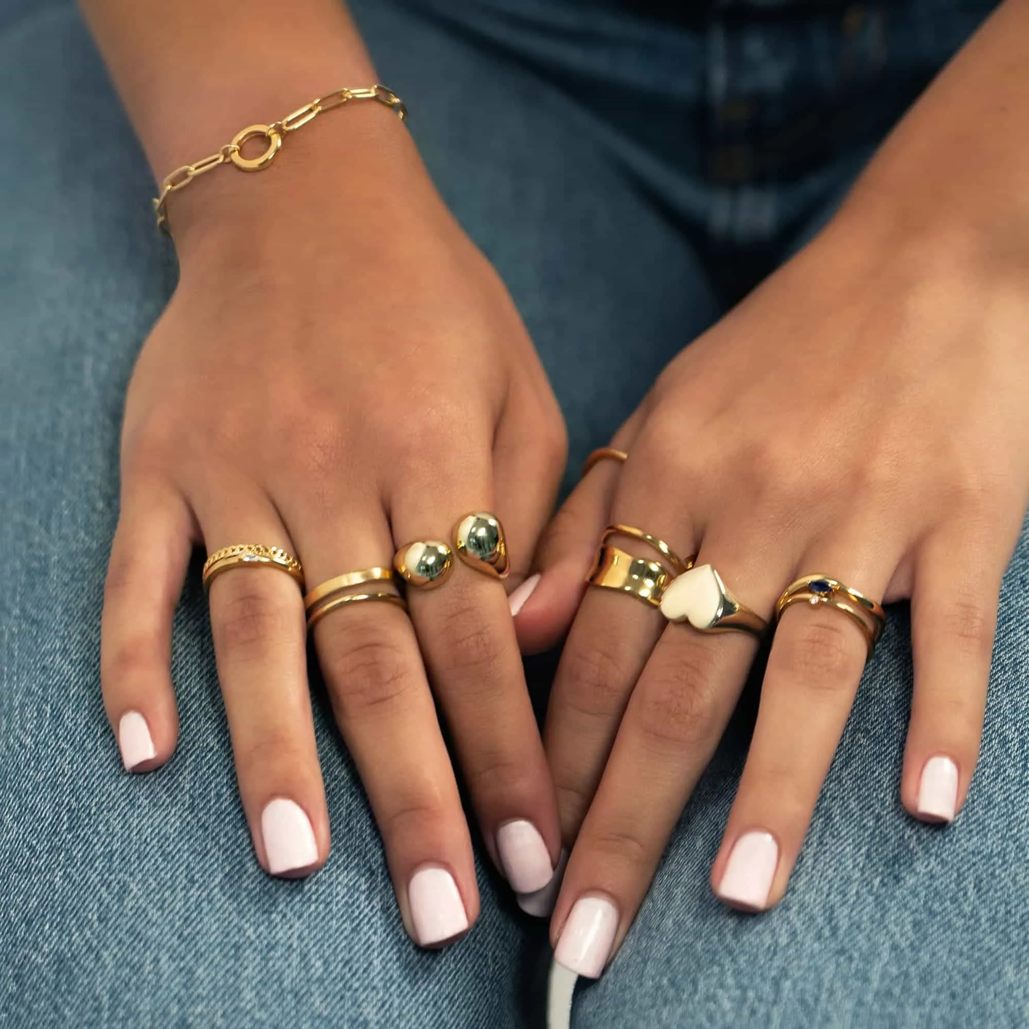 Bold Sculptural Bypass Ring