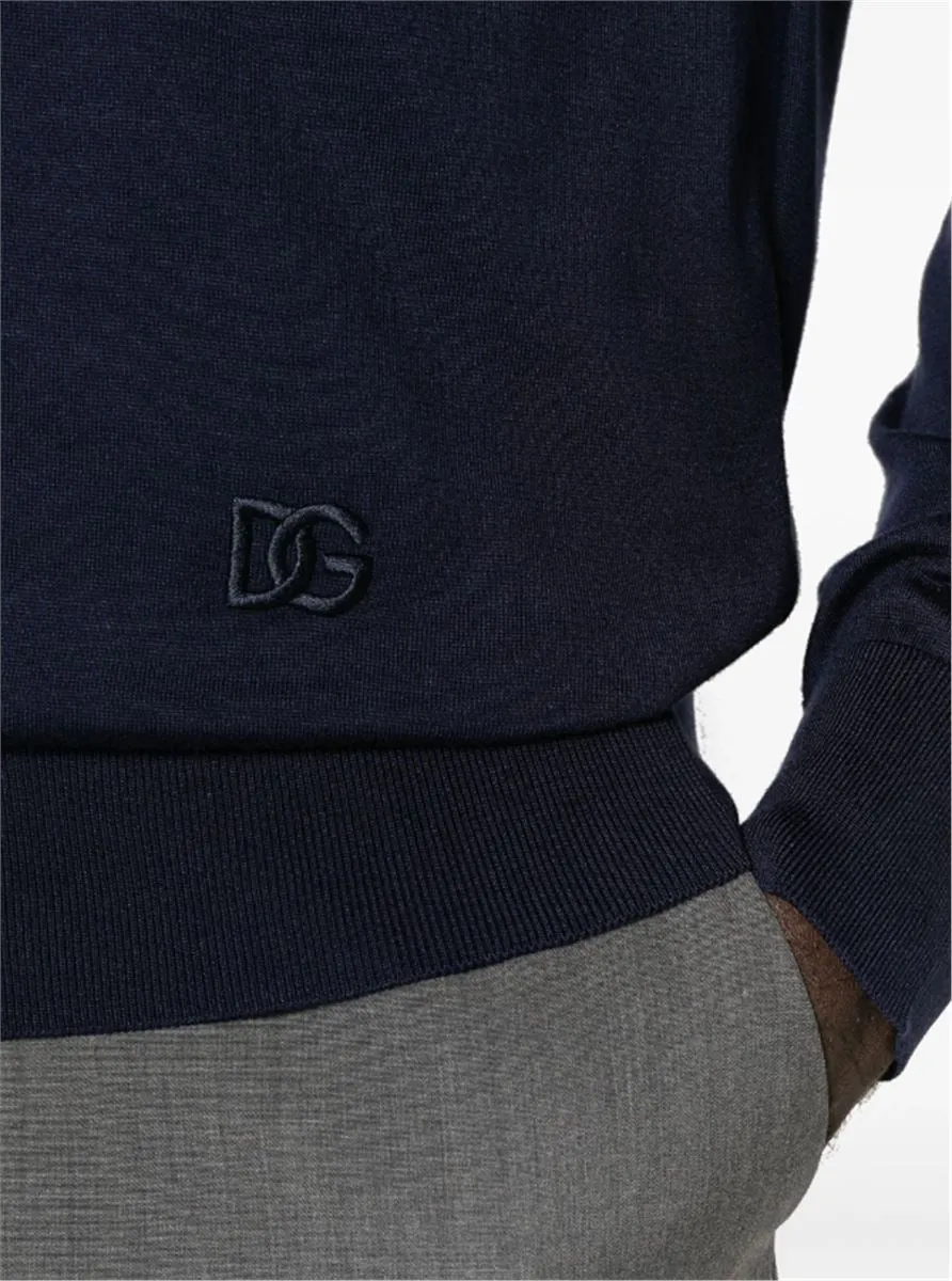 CREW-NECK SILK JUMPER