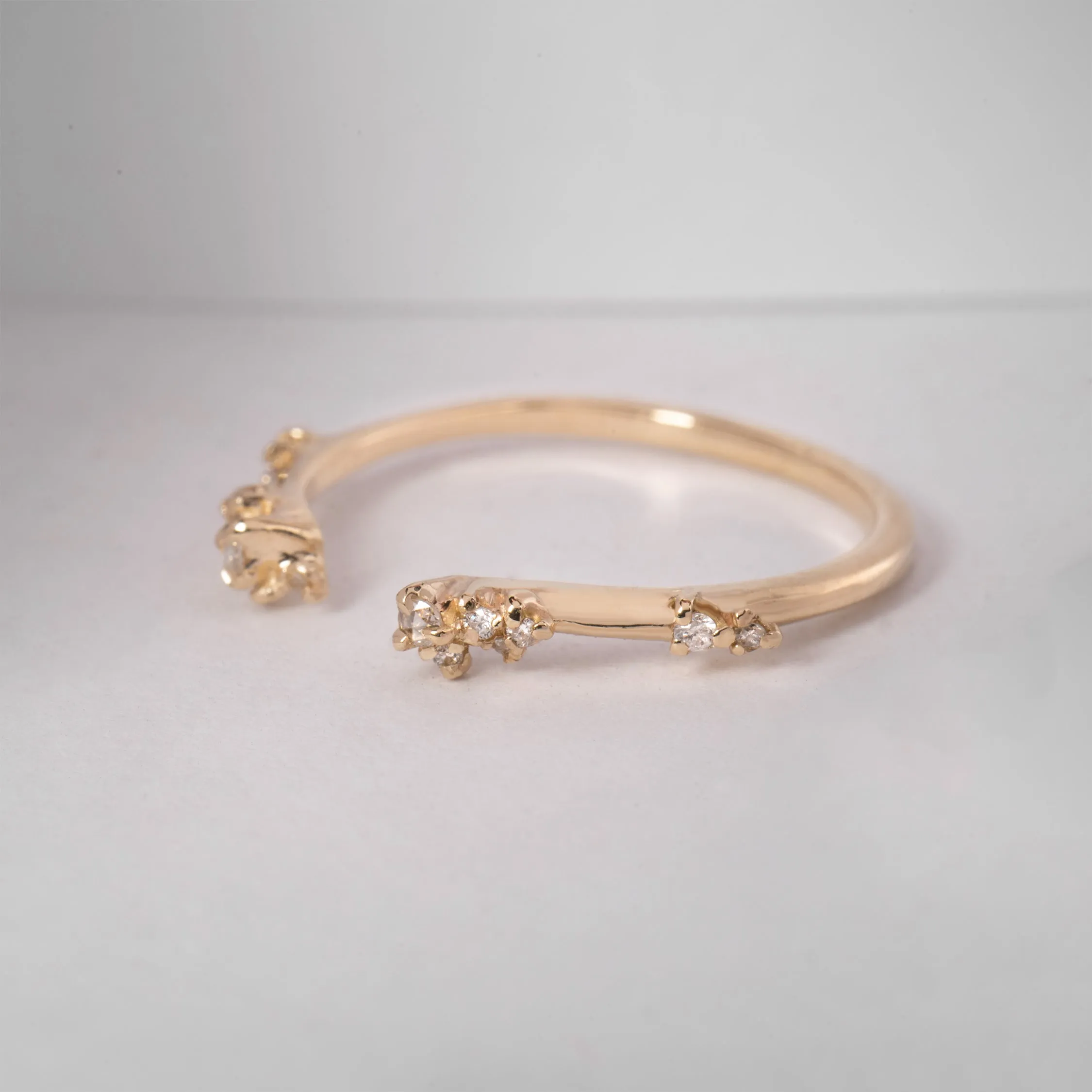 Daphne Ring with Thickened Band