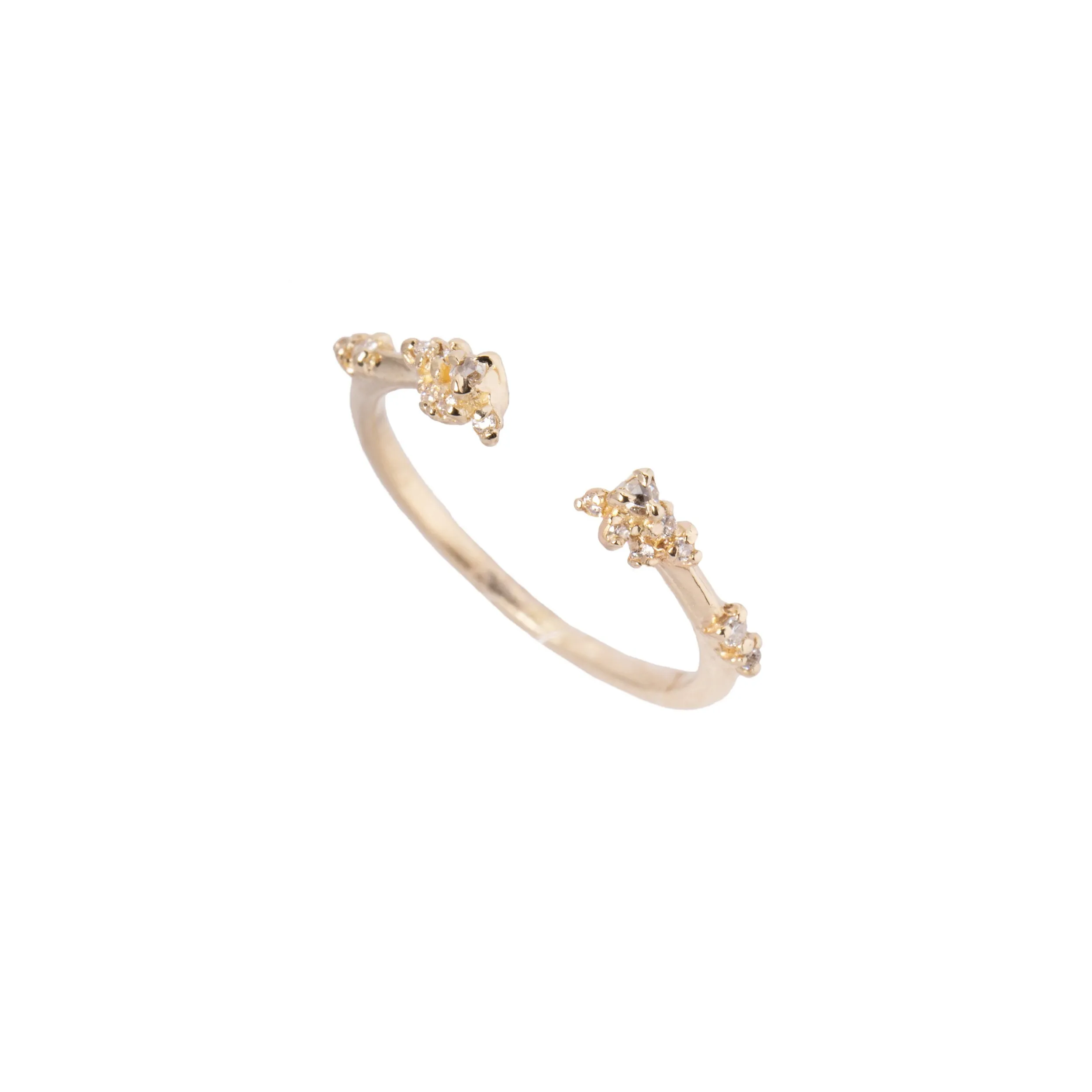 Daphne Ring with Thickened Band