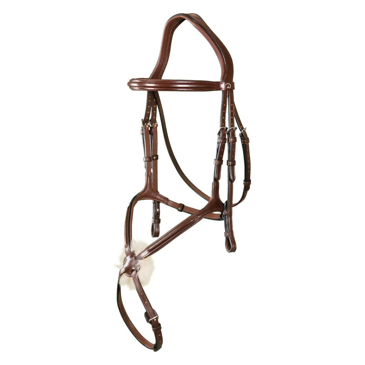 Dy'on New English Grackle Noseband Bridle - Brown