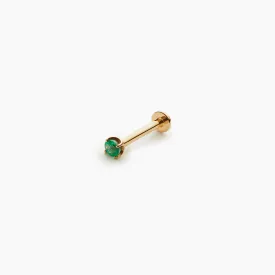 Emerald Threaded Stud