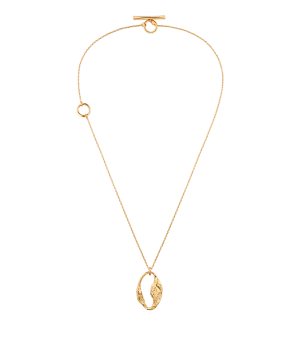 Eroz Pendant - 24 carat gold gilded