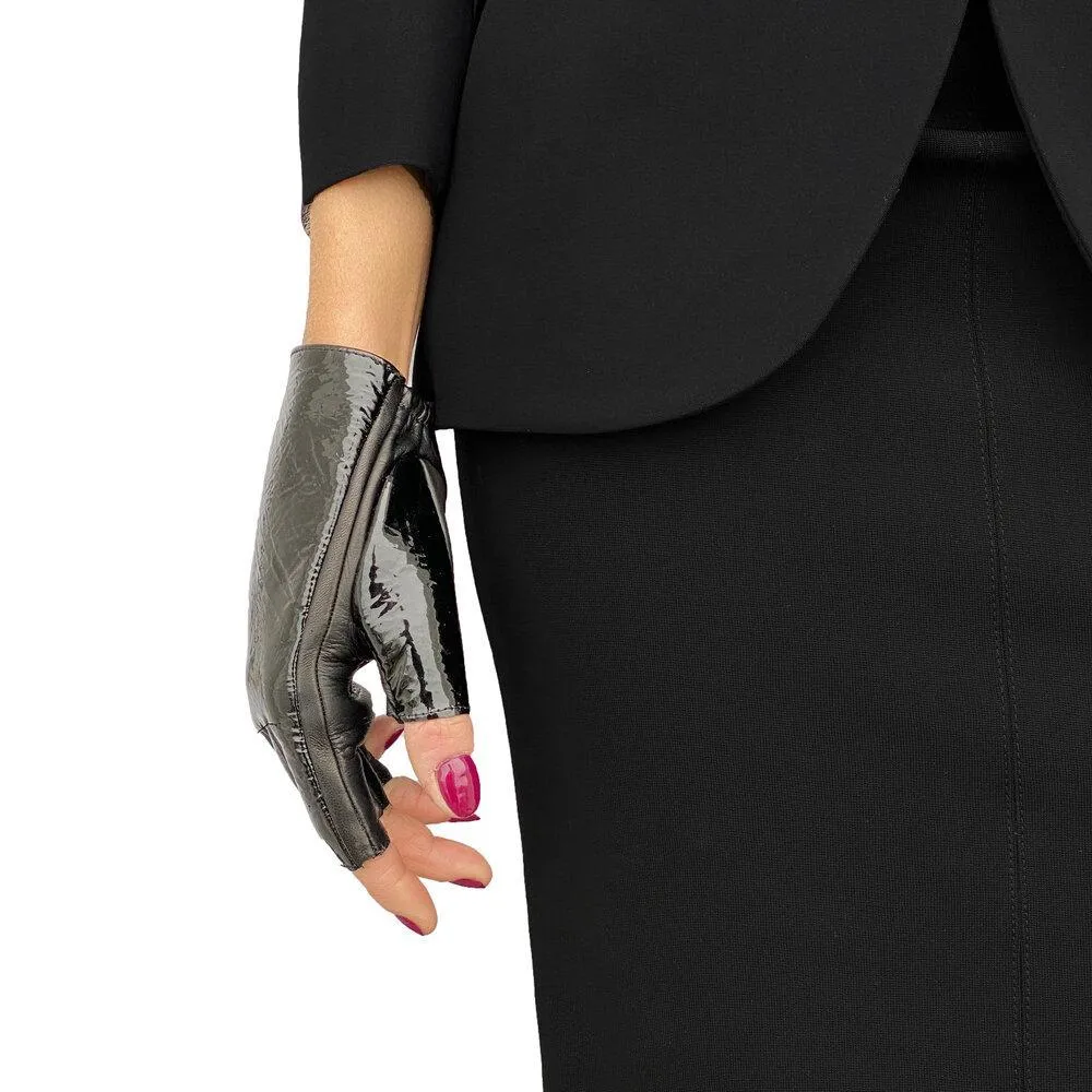 Ib Cuff - Women's Fingerless Classic Leather Gloves