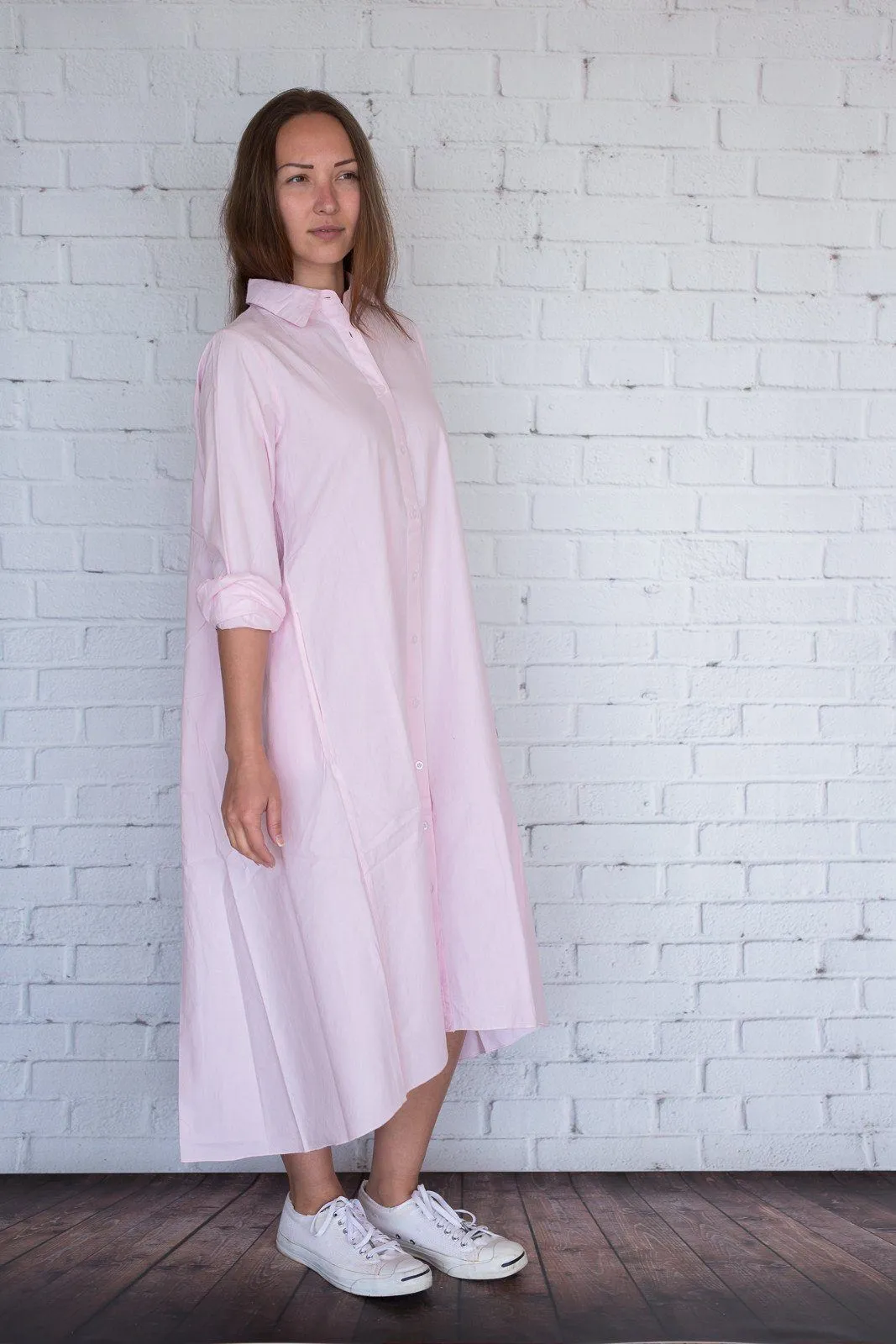 Maaya Medium Length - Ballerina Pink Poplin