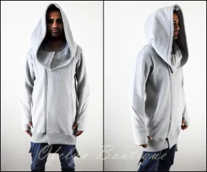 Oversized Hood Long Sleeve Hoodie / Assasian CREED