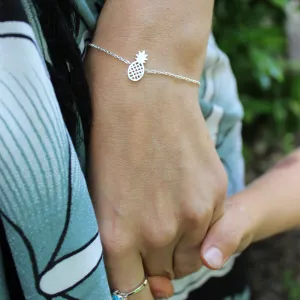 Pineapple Pendant Bracelet