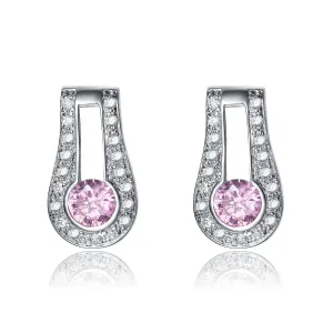 Renée Midi Pink Earrings