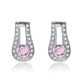 Renée Midi Pink Earrings