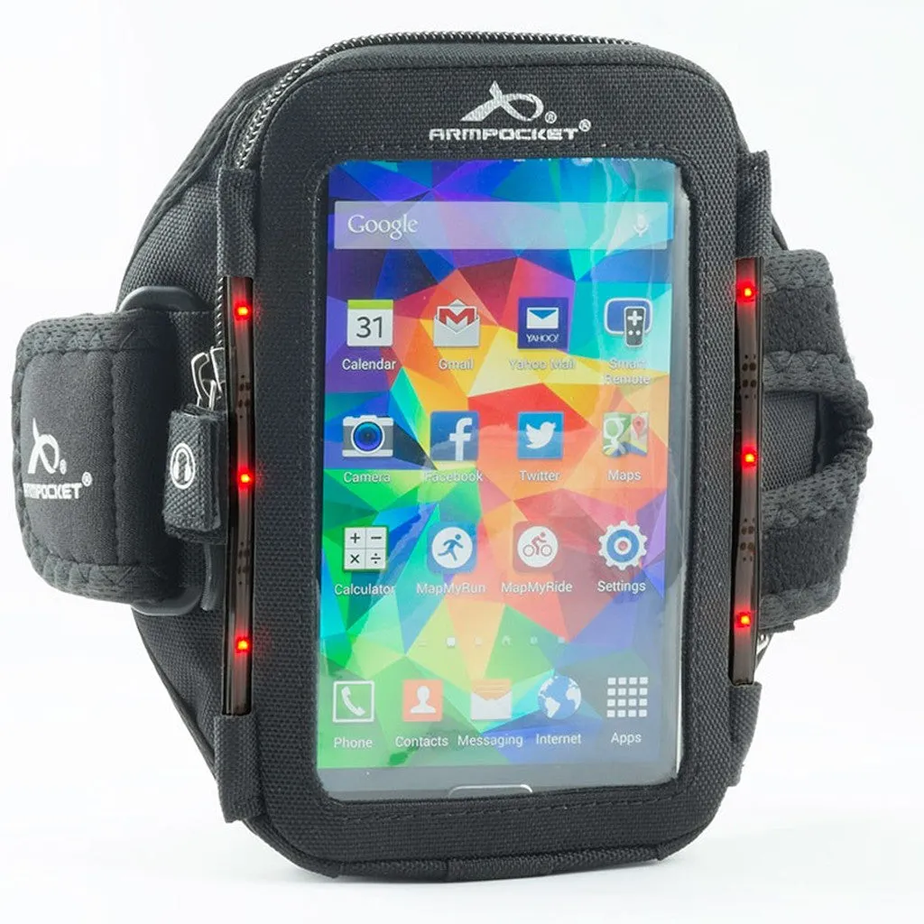 SALE: Armpocket Flash Ultra i-35 LED Running Armband for iPhone SE 2020/8/7/6, Galaxy S7/S6, Google Pixel 4a & more