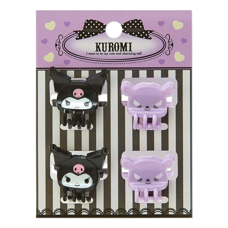 Sanrio Kuromi hair clips