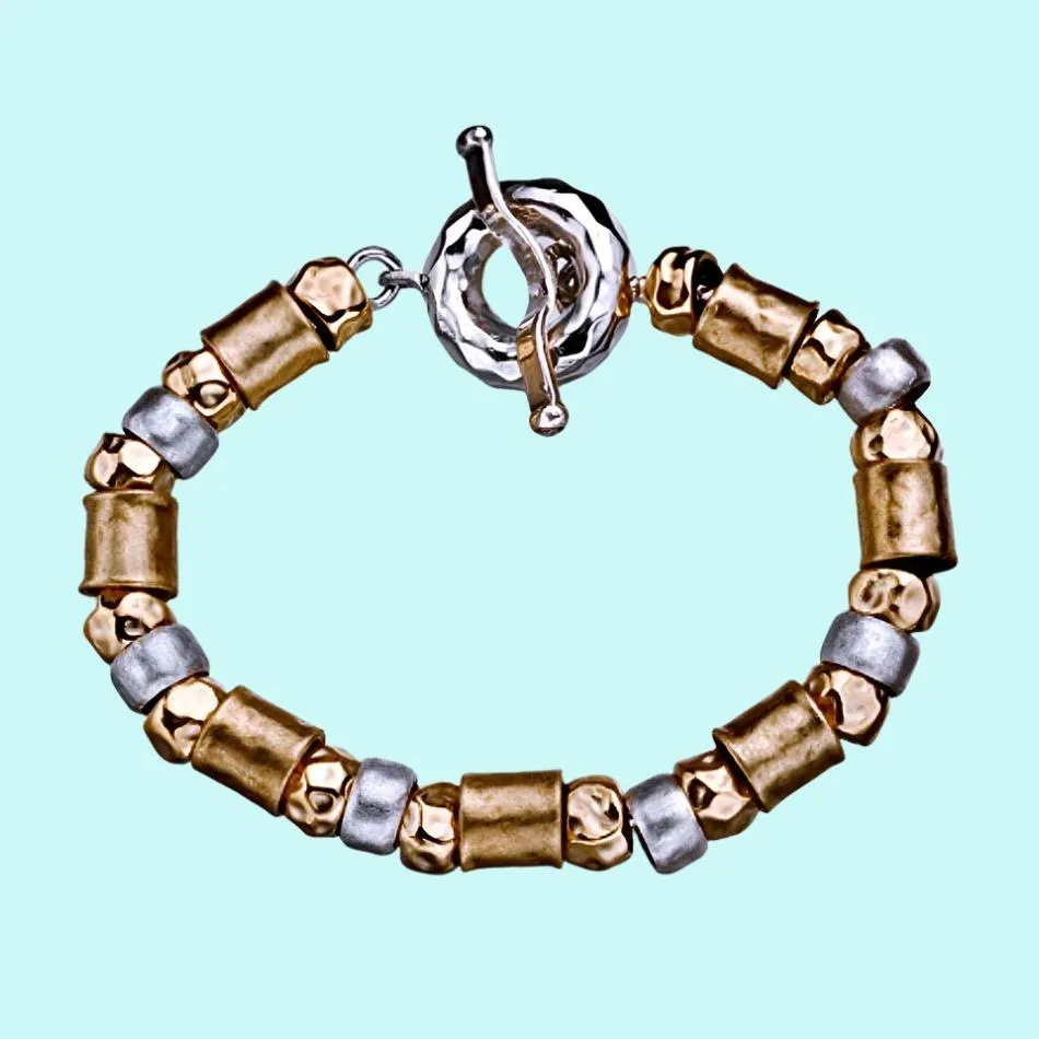 Silver and goldfilled bracelet sterling silver bracelets. Elegant bracelets.