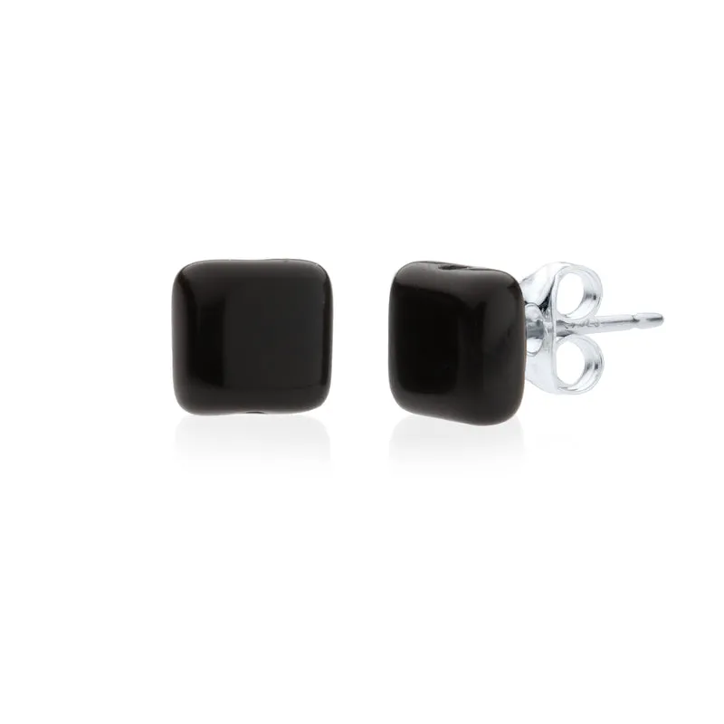 Trilogy Tiny Stud Earrings