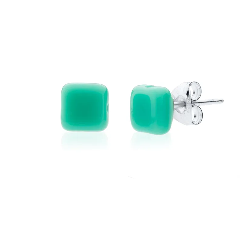 Trilogy Tiny Stud Earrings