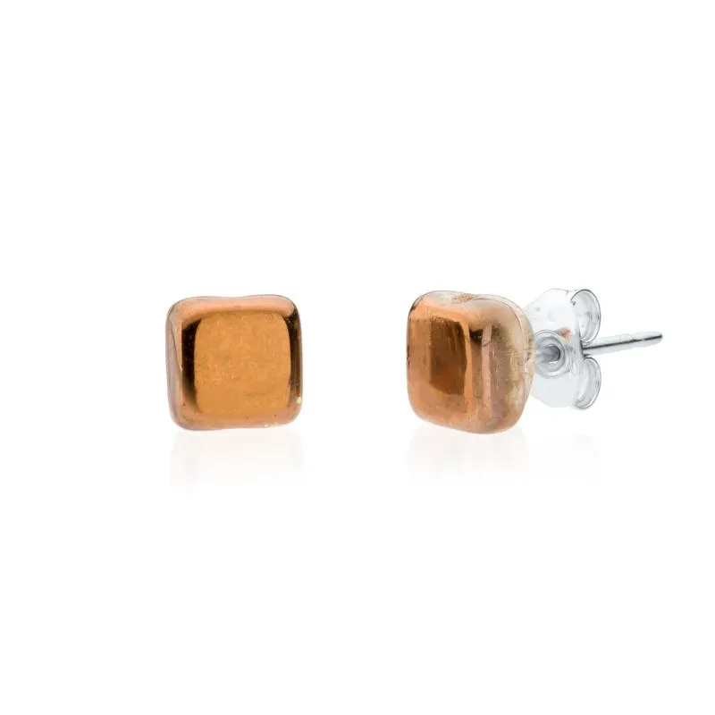 Trilogy Tiny Stud Earrings