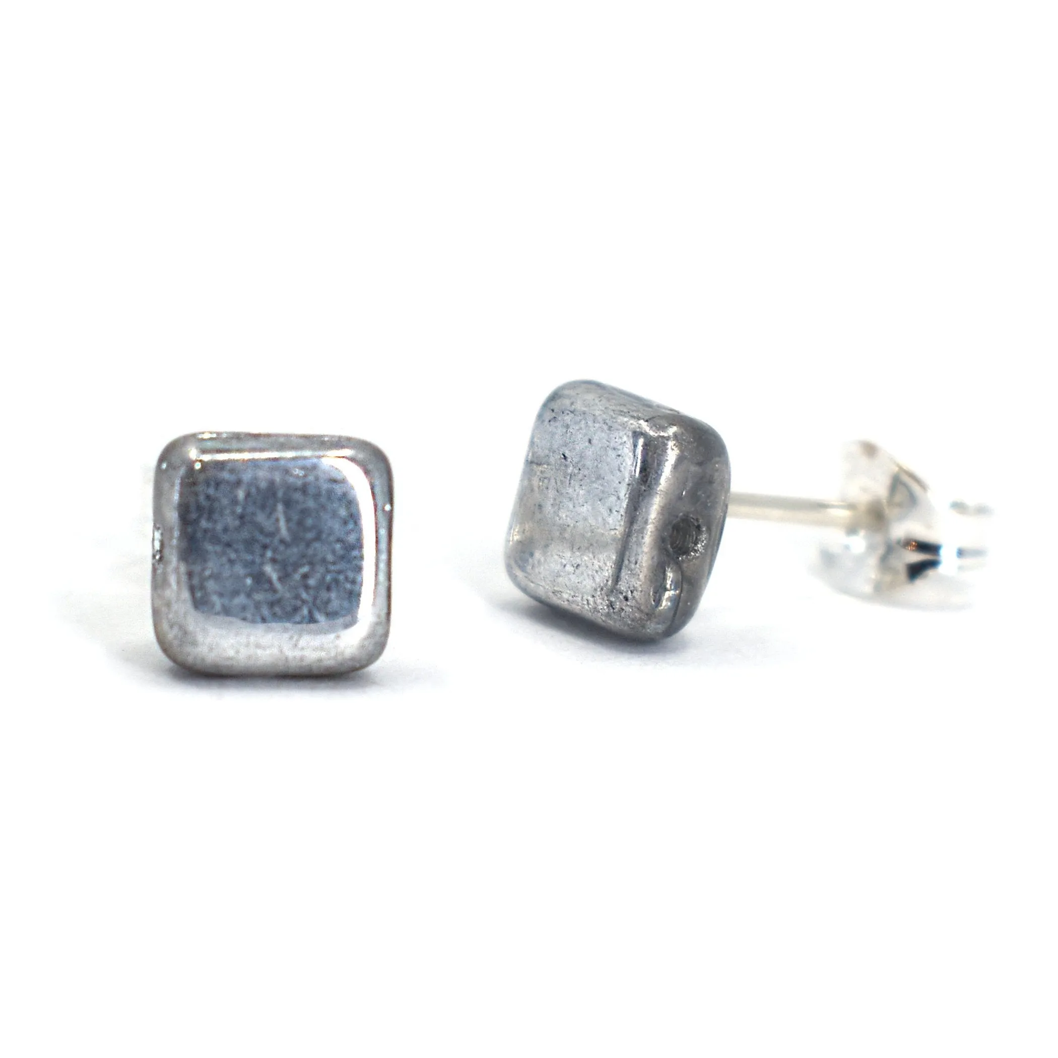 Trilogy Tiny Stud Earrings