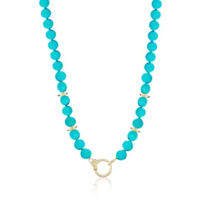 Turquoise Beaded Necklace