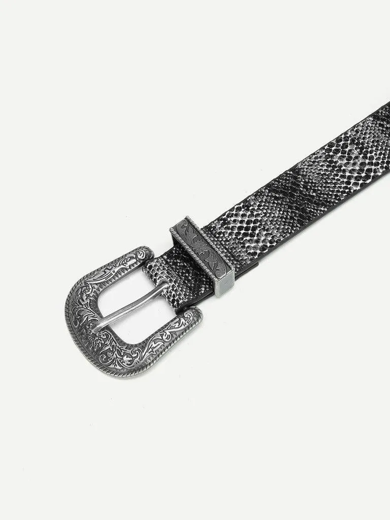 Western Buckle Belt